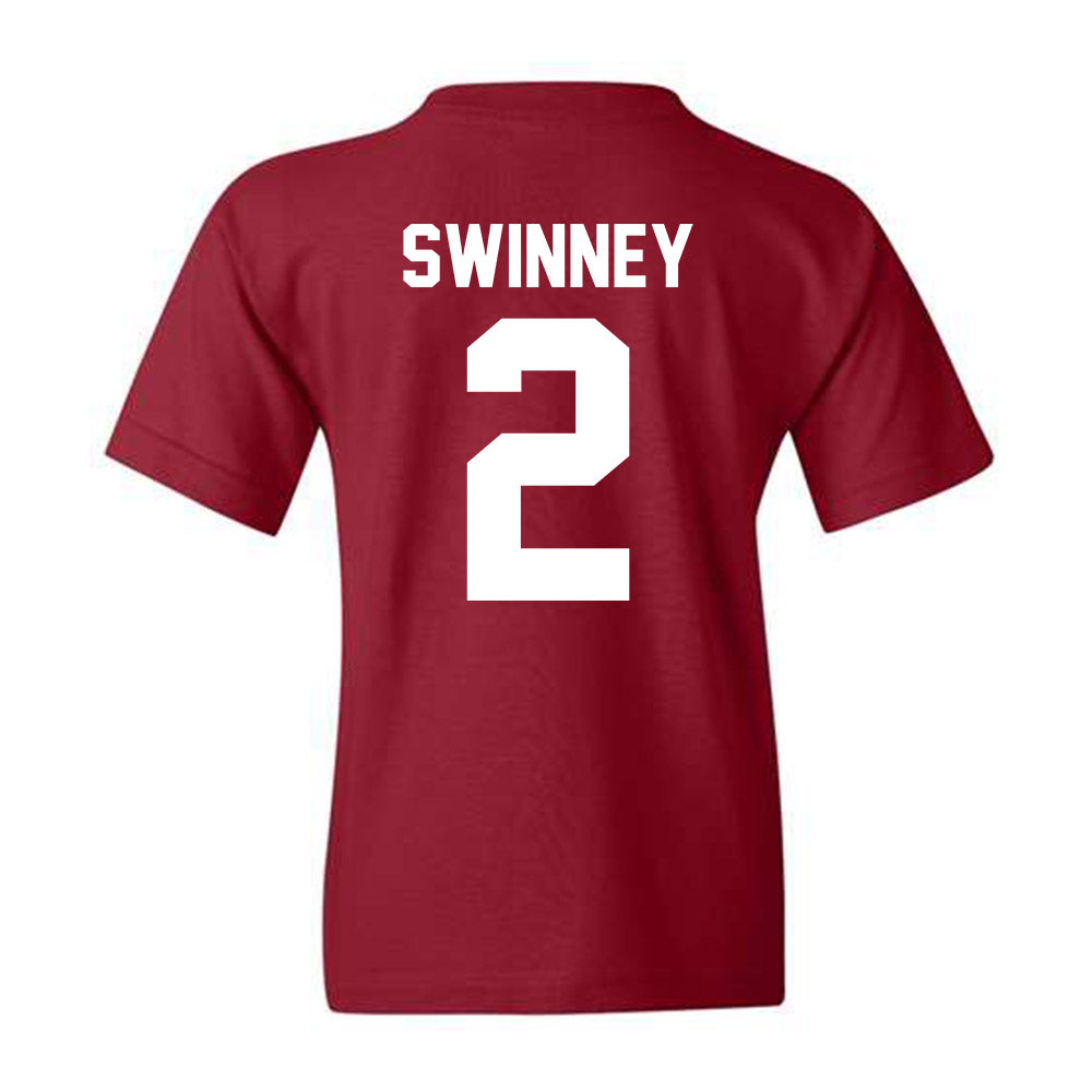 Alabama - NCAA Baseball : Mason Swinney - Youth T-Shirt Classic Shersey