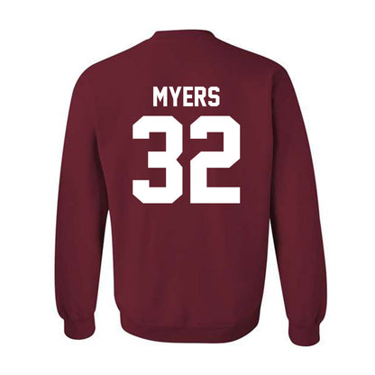 Alabama - NCAA Baseball : Braylon Myers - Crewneck Sweatshirt Classic Shersey