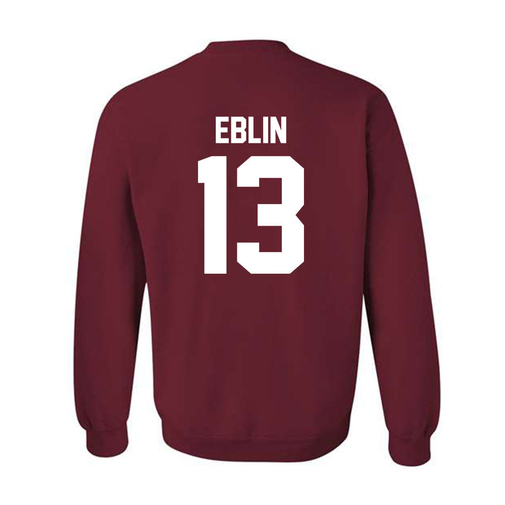 Alabama - NCAA Baseball : Bryce Eblin - Crewneck Sweatshirt Classic Shersey