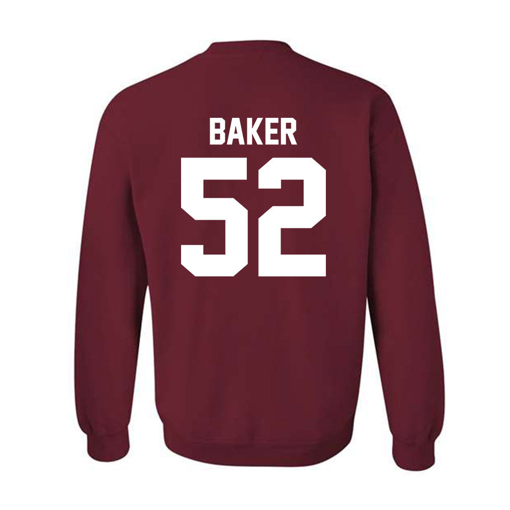 Alabama - NCAA Baseball : Jackson Baker - Crewneck Sweatshirt Classic Shersey