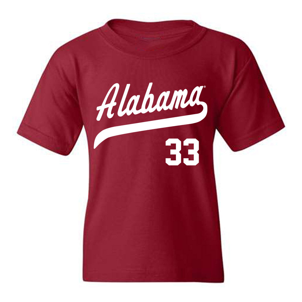 Alabama - NCAA Baseball : Ariston Veasey - Youth T-Shirt Classic Shersey