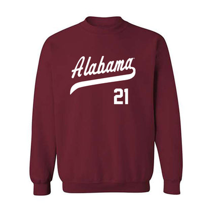 Alabama - NCAA Baseball : Ian Petrutz - Crewneck Sweatshirt Classic Shersey