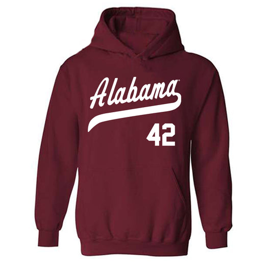 Alabama - NCAA Baseball : Alton Davis II - Hooded Sweatshirt Classic Shersey