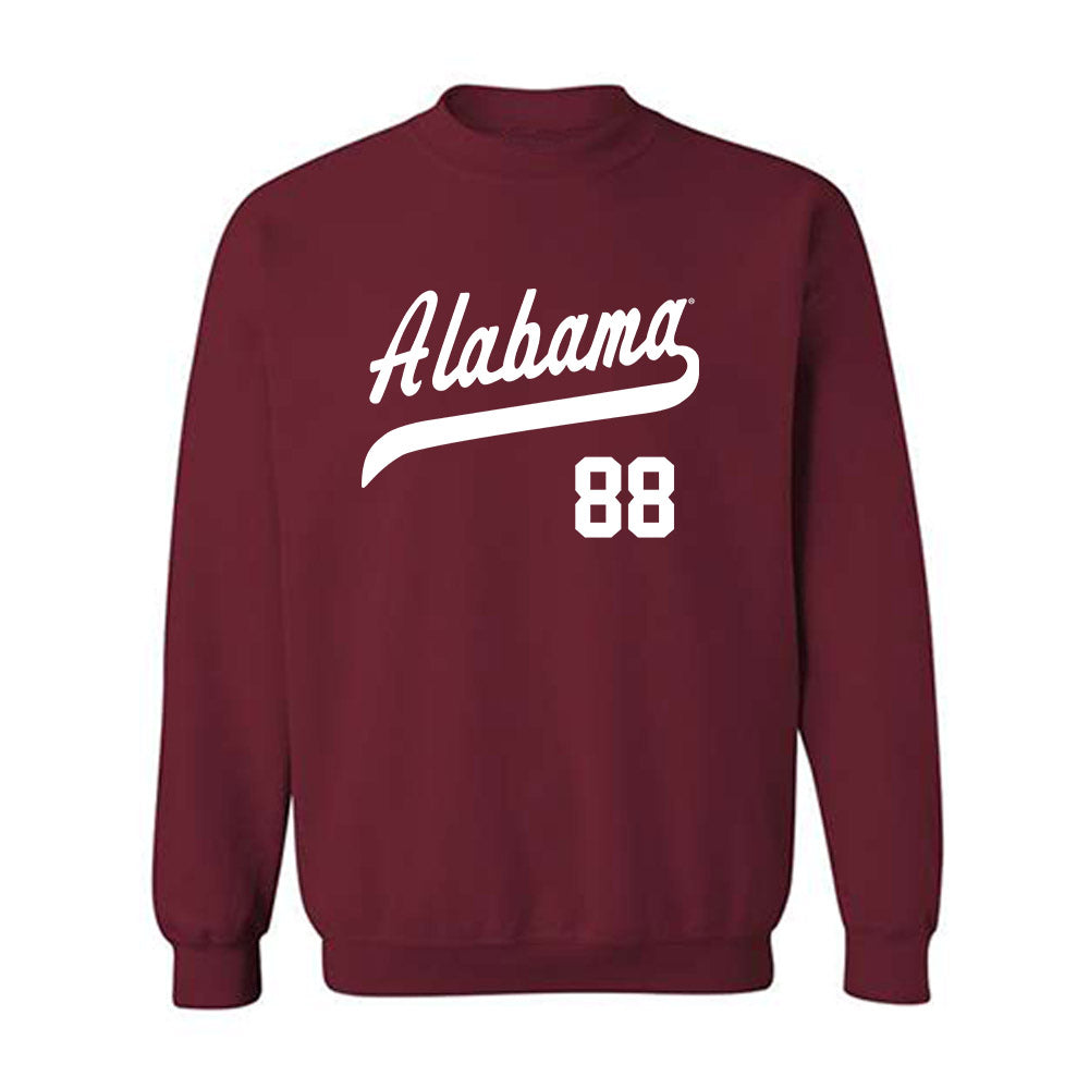 Alabama - NCAA Baseball : Beau Brailey - Crewneck Sweatshirt Classic Shersey