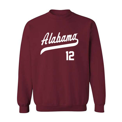 Alabama - NCAA Baseball : Gage Miller - Crewneck Sweatshirt Classic Shersey