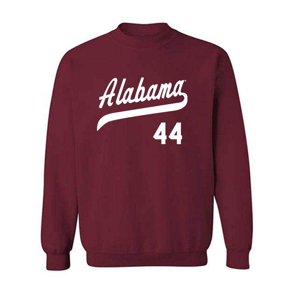 Alabama - NCAA Baseball : TJ McCants - Crewneck Sweatshirt Classic Shersey