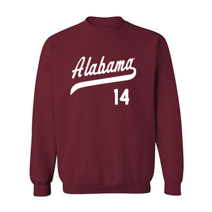 Alabama - NCAA Baseball : Luke Williams - Crewneck Sweatshirt Classic Shersey