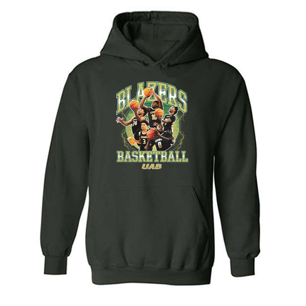 UAB - NCAA Men's Basketball Official 2023 - 2024 Post Season Hooded Sweatshirt