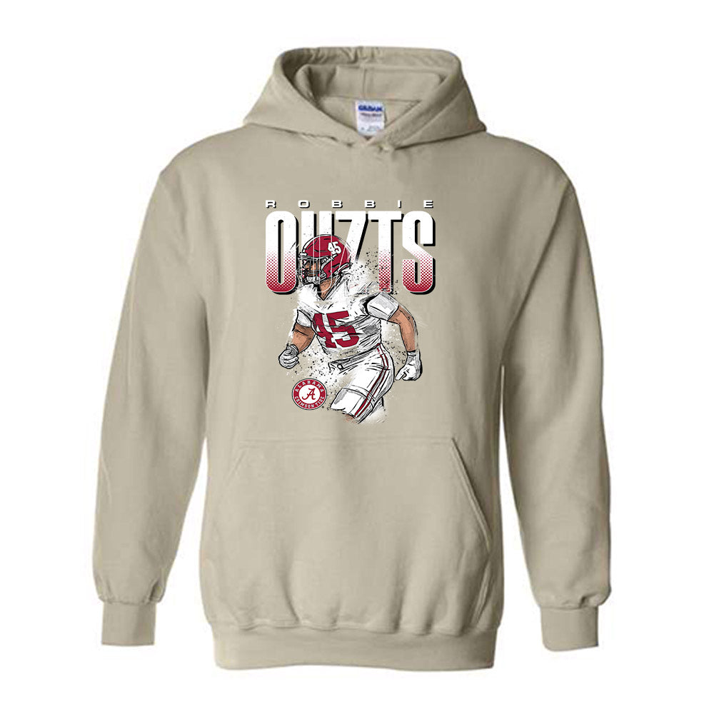 Alabama - NCAA Football : Robbie Ouzts Hooded Sweatshirt