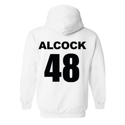 Alabama - NCAA Baseball : Bobby Alcock - Hooded Sweatshirt Sports Shersey