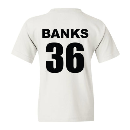 Alabama - NCAA Baseball : Hagan Banks - Youth T-Shirt Sports Shersey