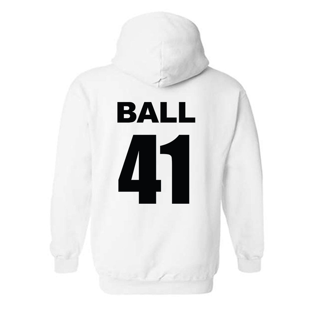 Alabama - NCAA Baseball : Connor Ball - Hooded Sweatshirt Sports Shersey