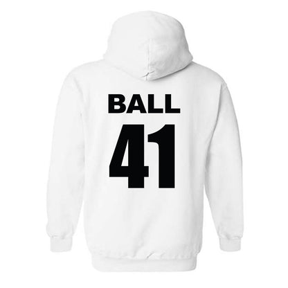 Alabama - NCAA Baseball : Connor Ball - Hooded Sweatshirt Sports Shersey