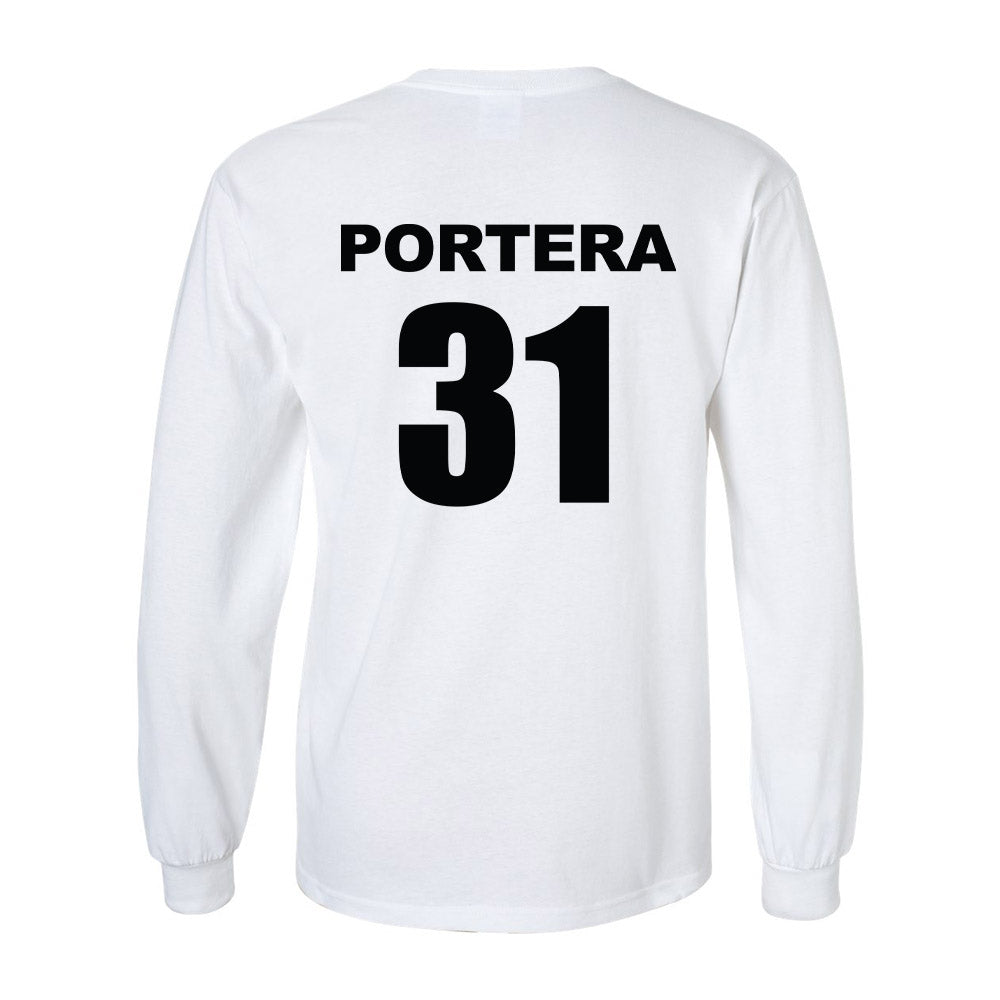 Alabama - NCAA Baseball : Will Portera At Bat Long Sleeve T-Shirt