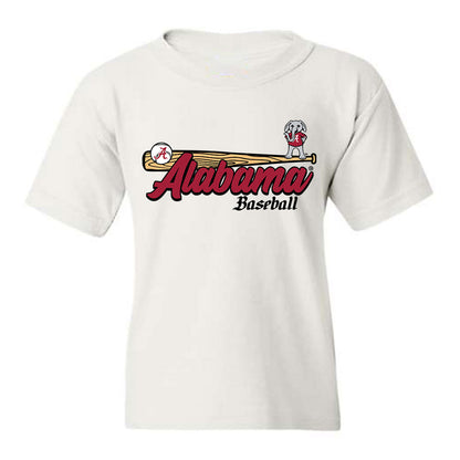 Alabama - NCAA Baseball : Greg Farone - Youth T-Shirt Sports Shersey