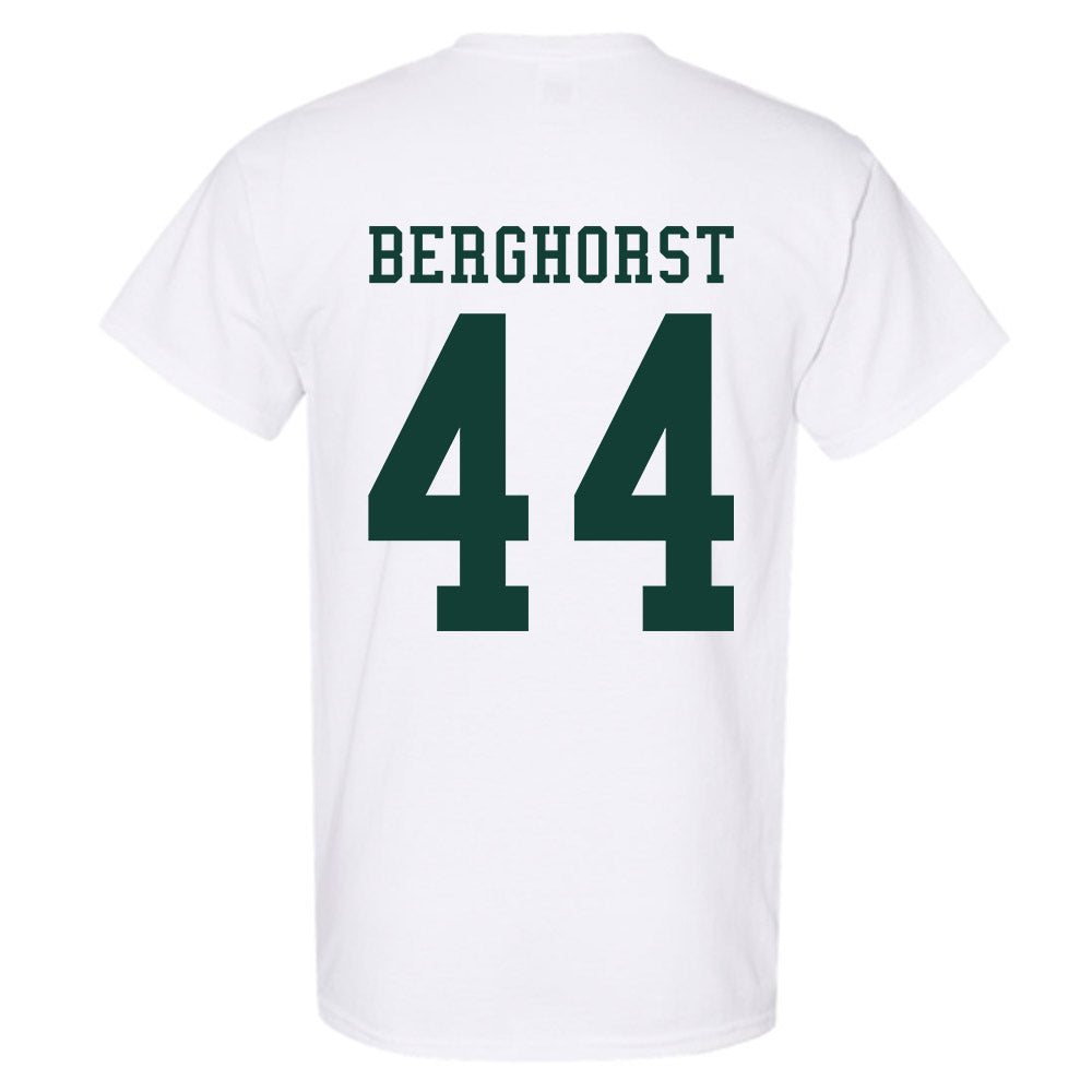 Michigan State - NCAA Baseball : Adam Berghorst At Bat T-Shirt
