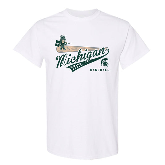 Michigan State - NCAA Baseball : Wyatt Rush - T-Shirt Sports Shersey