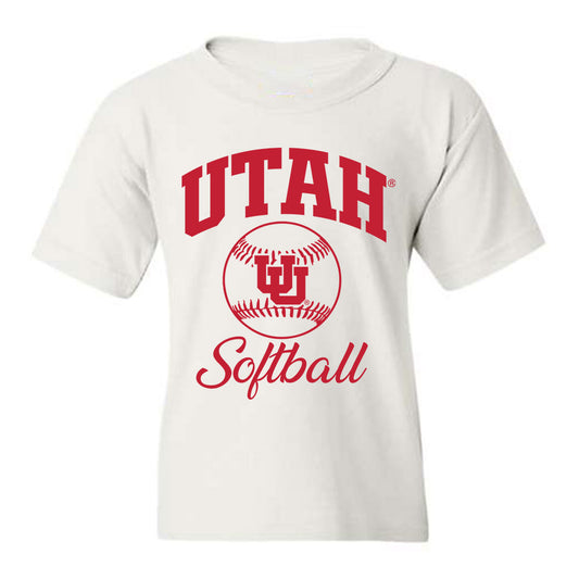 Utah - NCAA Softball : Sophie Jacquez - Youth T-Shirt Sports Shersey