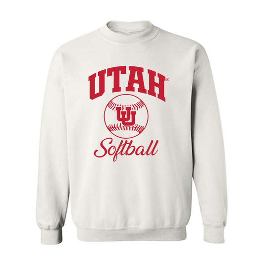 Utah - NCAA Softball : Mariah Lopez - Crewneck Sweatshirt Sports Shersey