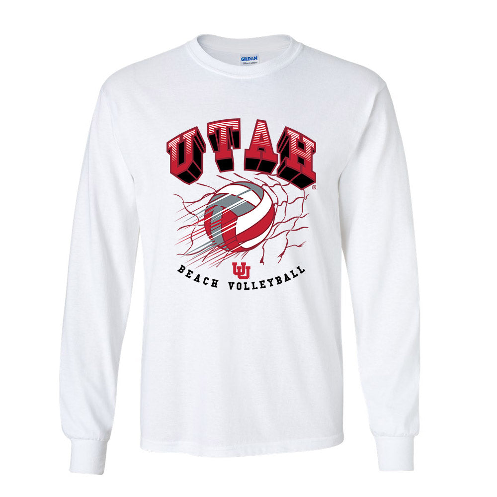 Utah - NCAA Beach Volleyball : Kylie Pitzak Meet Me At The Net Long Sleeve T-Shirt