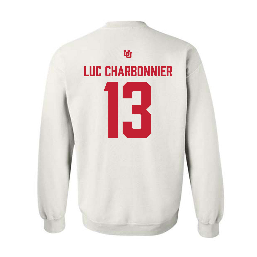 Utah - NCAA Men's Lacrosse : Luc Charbonnier Lacrosse Stick Sweatshirt