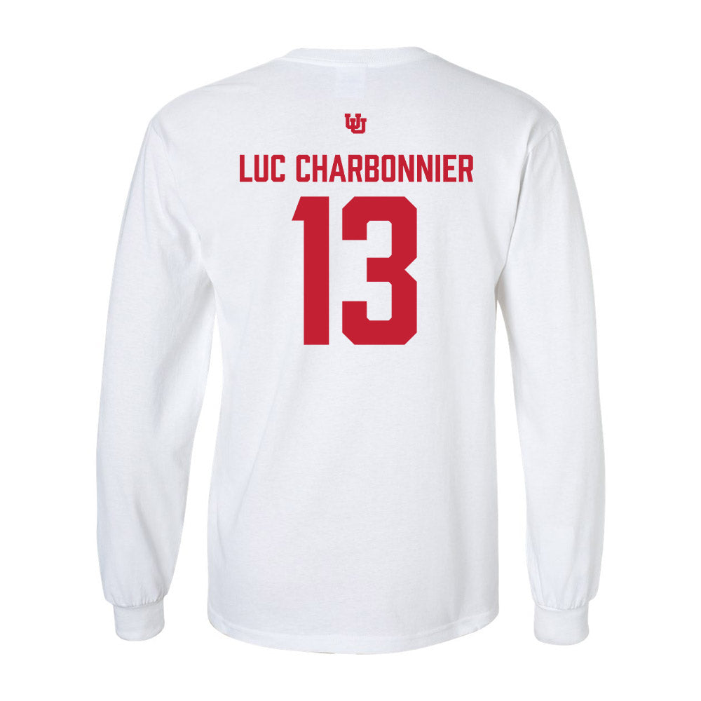 Utah - NCAA Men's Lacrosse : Luc Charbonnier Lacrosse Stick Long Sleeve T-Shirt