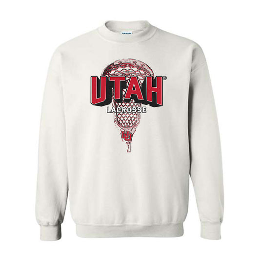 Utah - NCAA Men's Lacrosse : Jordan Hyde Lacrosse Stick Sweatshirt