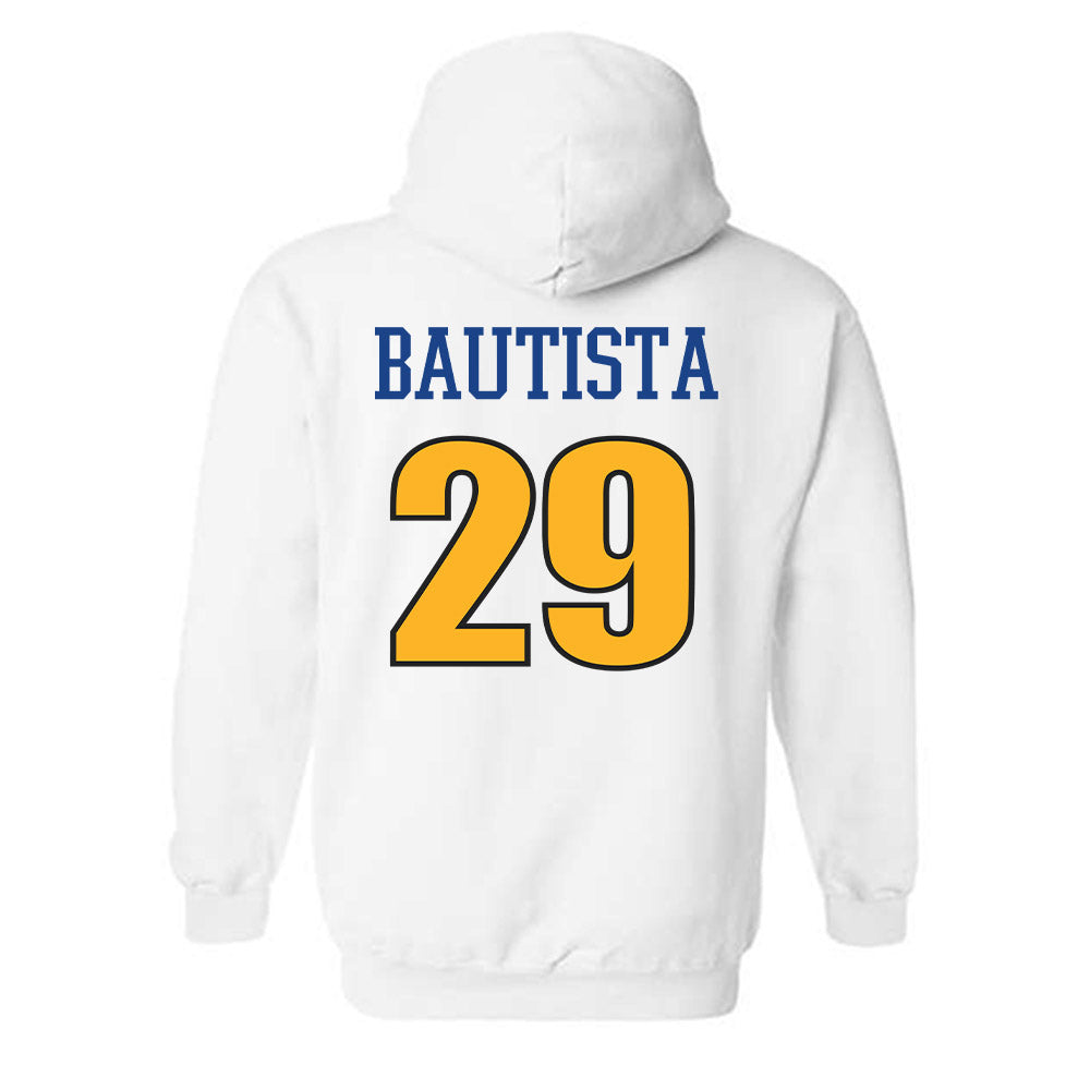 Pittsburgh - NCAA Baseball : Jonathan Bautista At Bat Hooded Sweatshirt