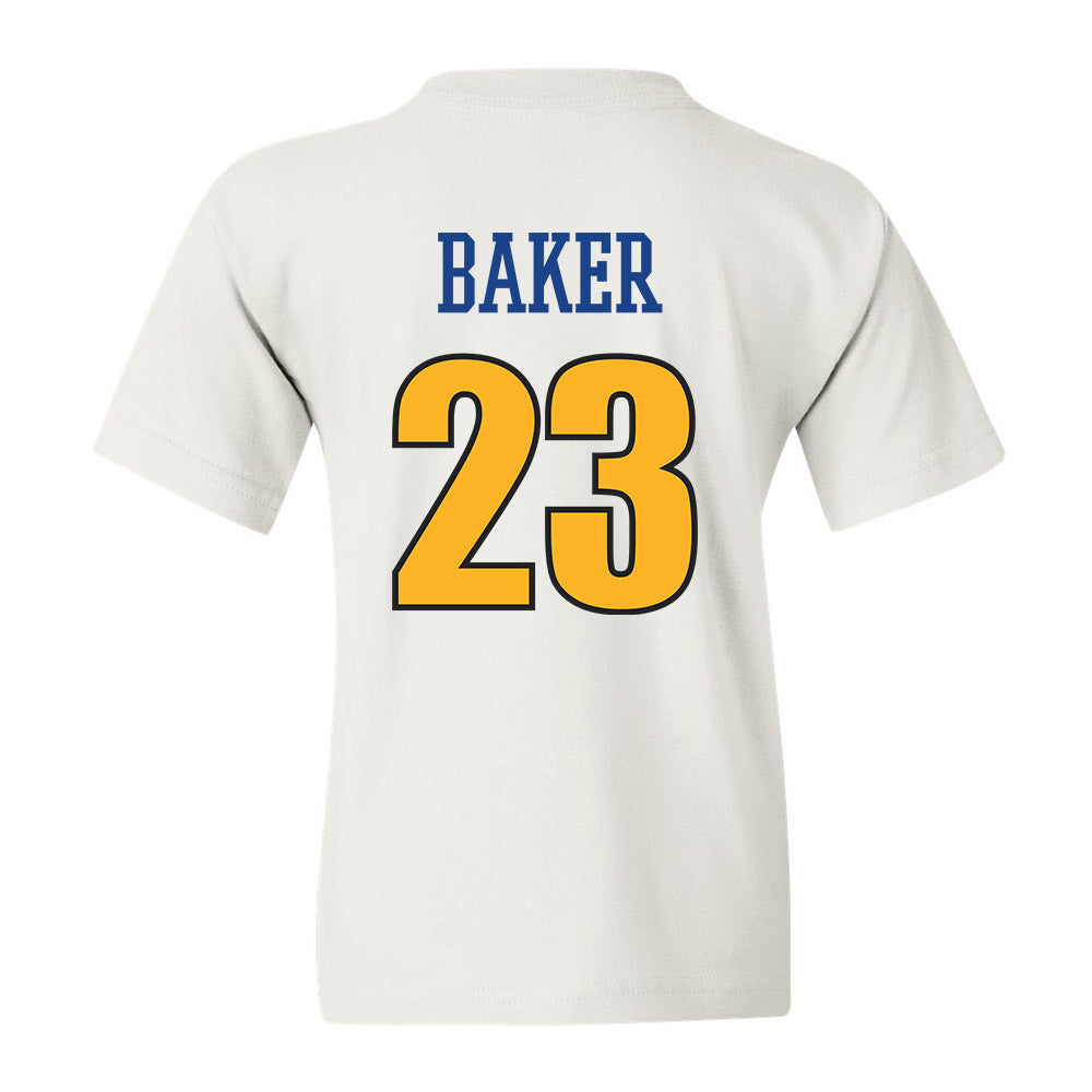 Pittsburgh - NCAA Baseball : Chris Baker - Youth T-Shirt Sports Shersey