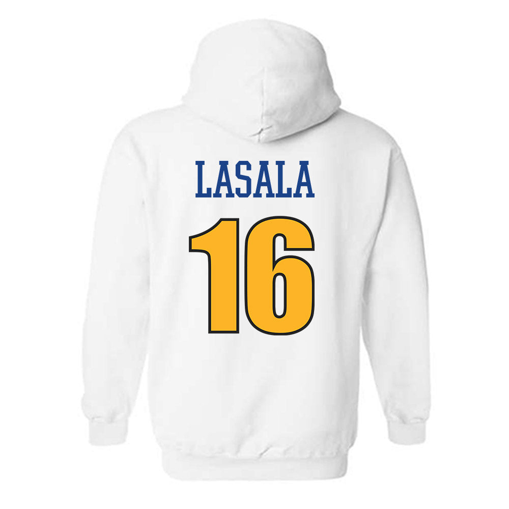 Pittsburgh - NCAA Baseball : Anthony LaSala - Hooded Sweatshirt Sports Shersey