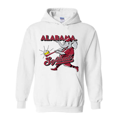 Alabama - NCAA Softball : KJ Haney Big Al Hooded Sweatshirt