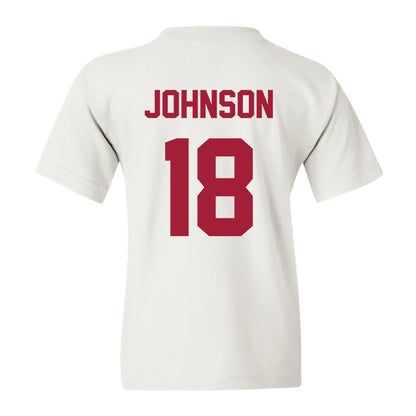 Alabama - NCAA Softball : Lauren Johnson - Youth T-Shirt Sports Shersey