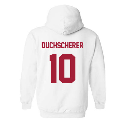 Alabama - NCAA Softball : Abby Duchscherer - Hooded Sweatshirt Sports Shersey