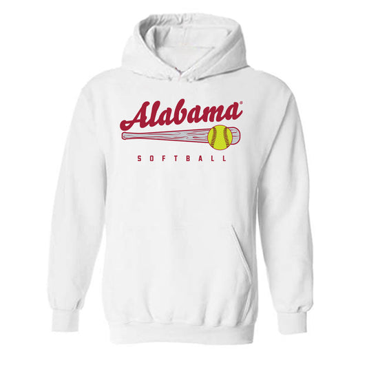 Alabama - NCAA Softball : Alea Johnson - Hooded Sweatshirt Sports Shersey
