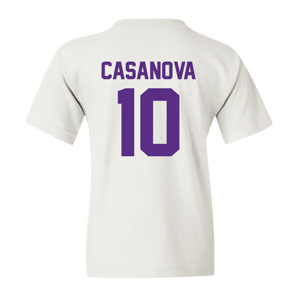 LSU - NCAA Softball : Emilee Casanova - Youth T-Shirt Sports Shersey