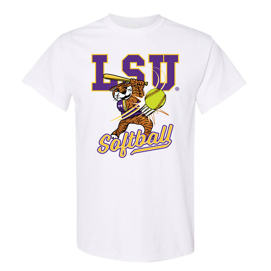 LSU - NCAA Softball : Taylor Pleasants Mike The Tiger T-Shirt