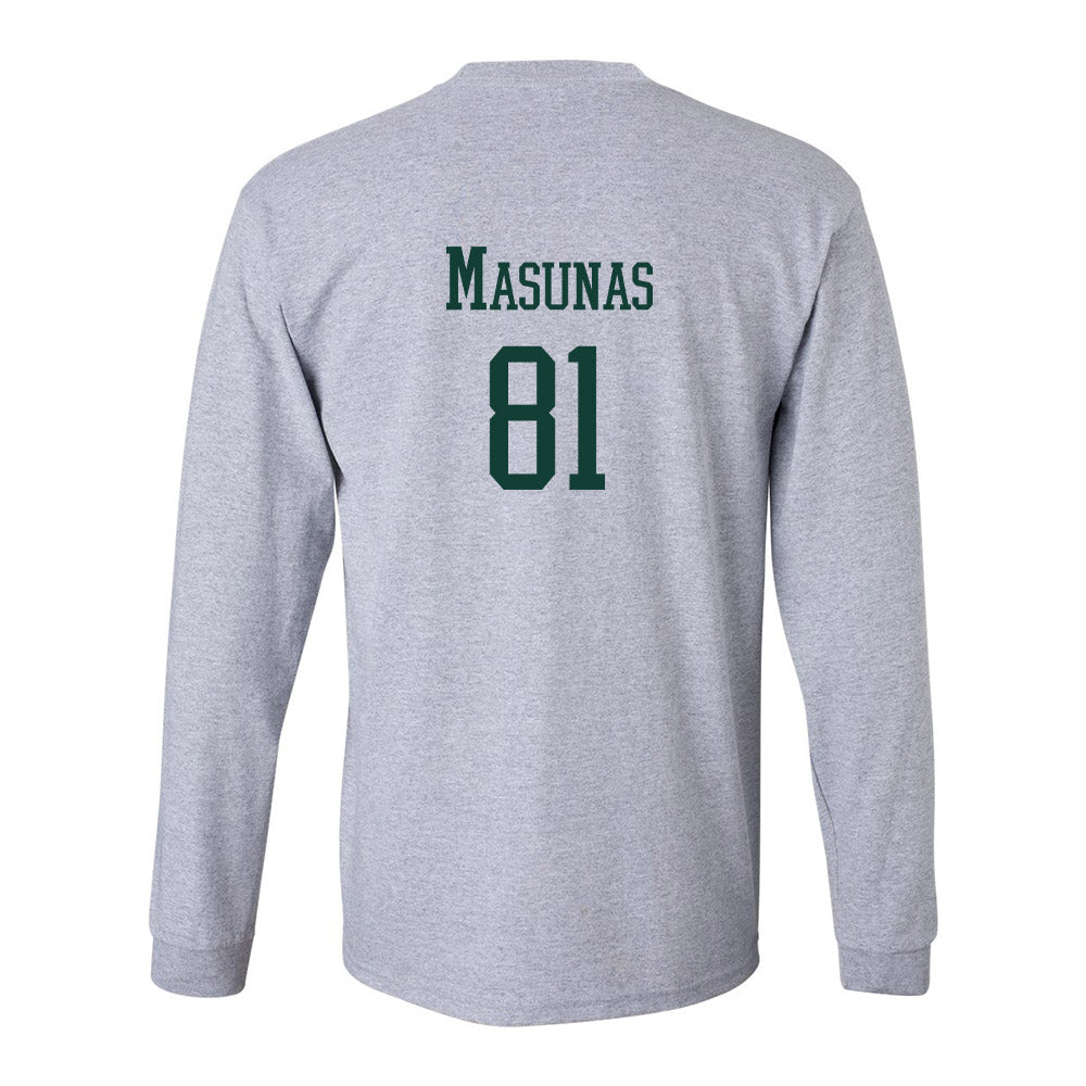 Michigan State - NCAA Football : Michael Masunas Sparty Long Sleeve T-Shirt
