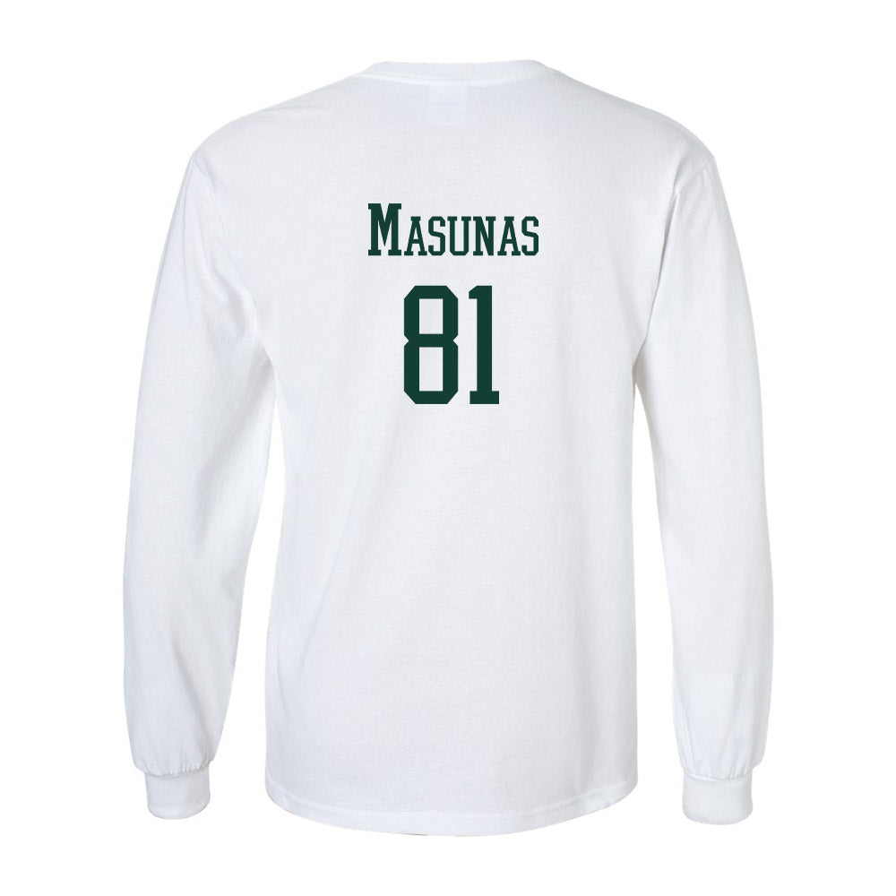 Michigan State - NCAA Football : Michael Masunas Sparty Long Sleeve T-Shirt
