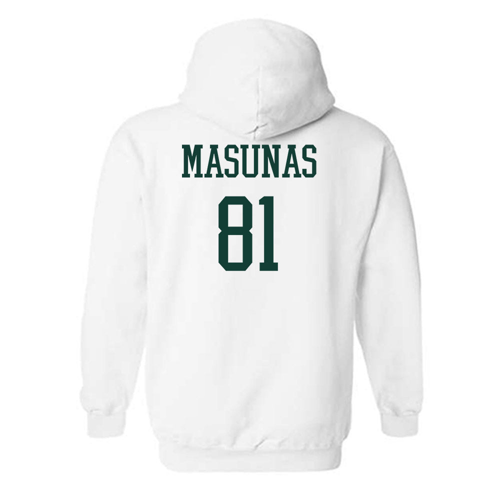 Michigan State - NCAA Football : Michael Masunas - Sparty Hooded Sweatshirt