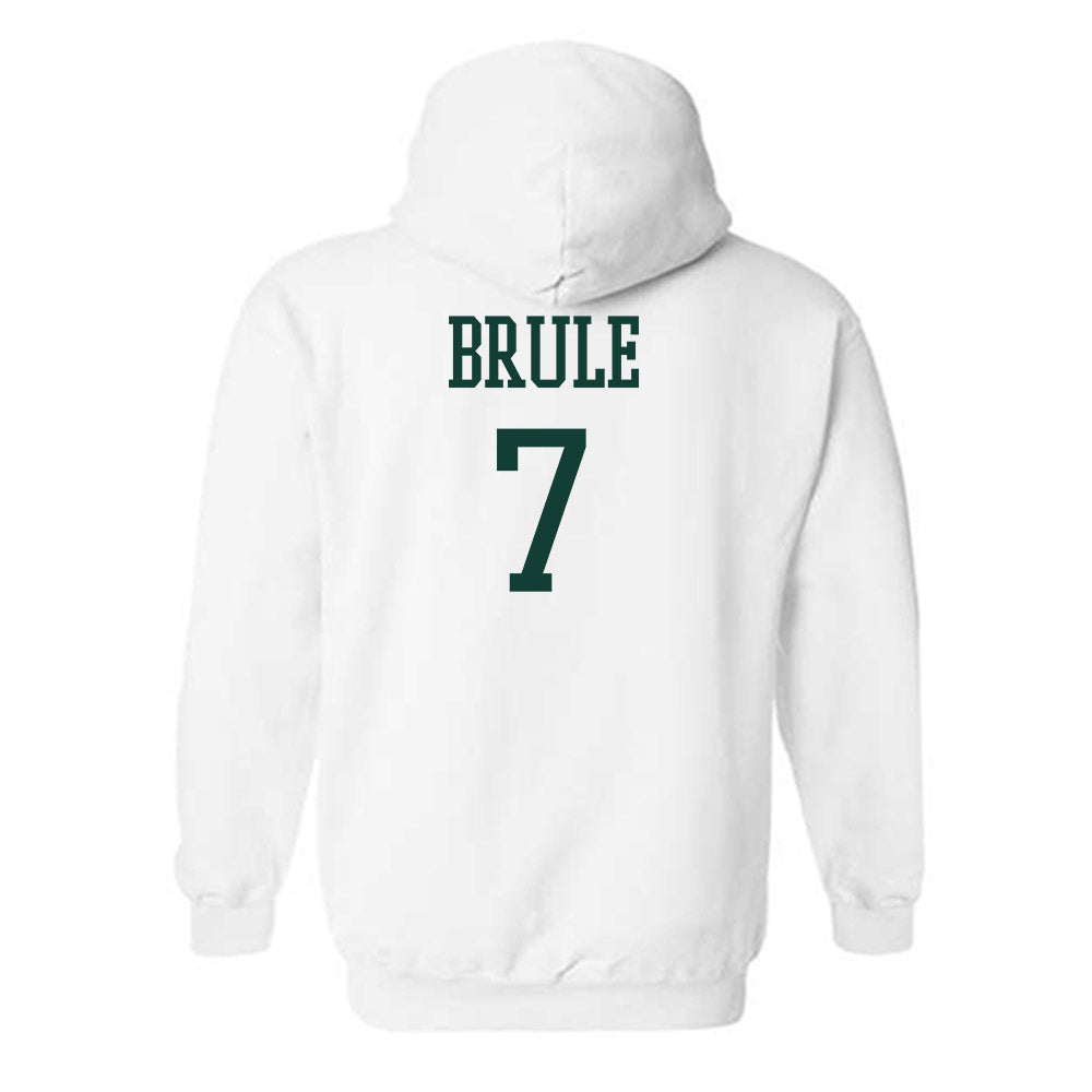 Michigan State - NCAA Football : Aaron Brule - Sparty Hooded Sweatshirt