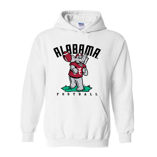 Alabama - NCAA Football : James Burnip Big Al Hooded Sweatshirt