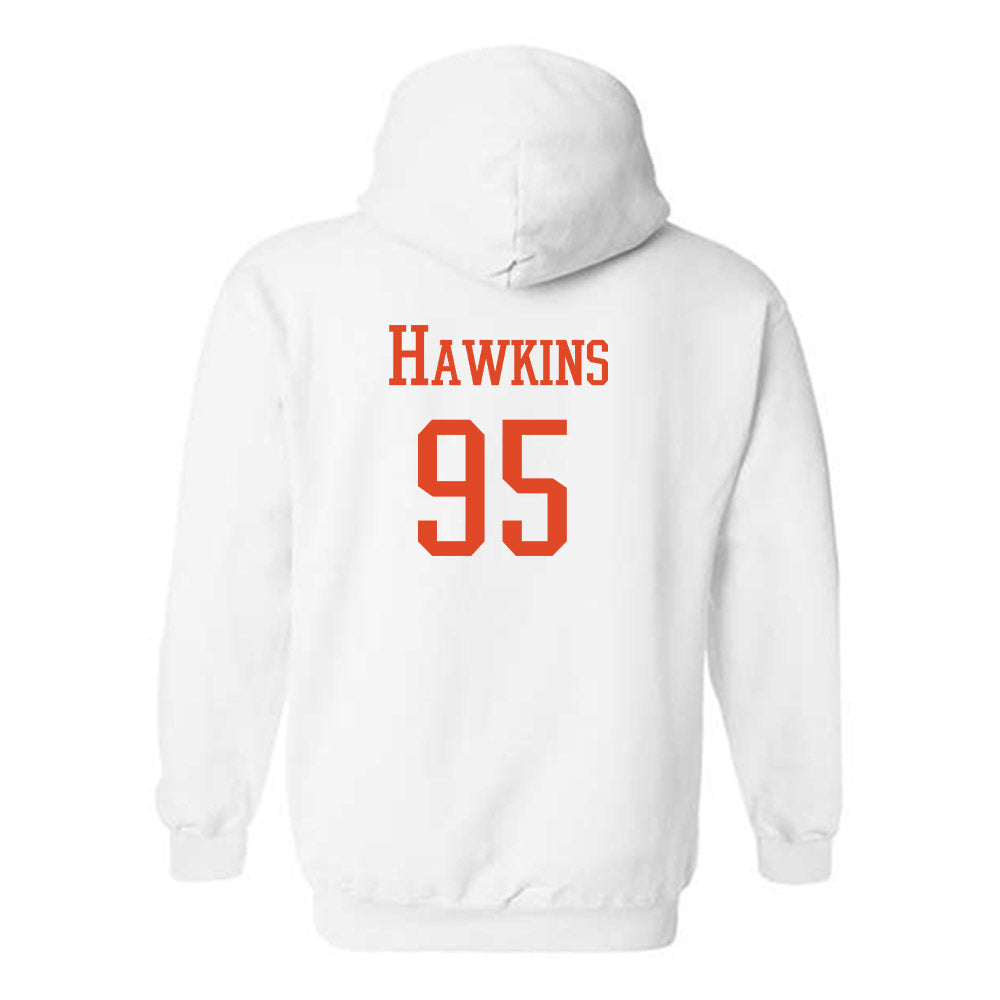 Syracuse - NCAA Football : Ian Hawkins Otto The Orange Hooded Sweatshirt
