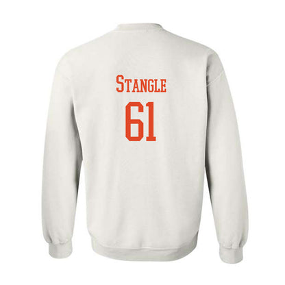 Syracuse - NCAA Football : Ethan Stangle Otto The Orange Sweatshirt