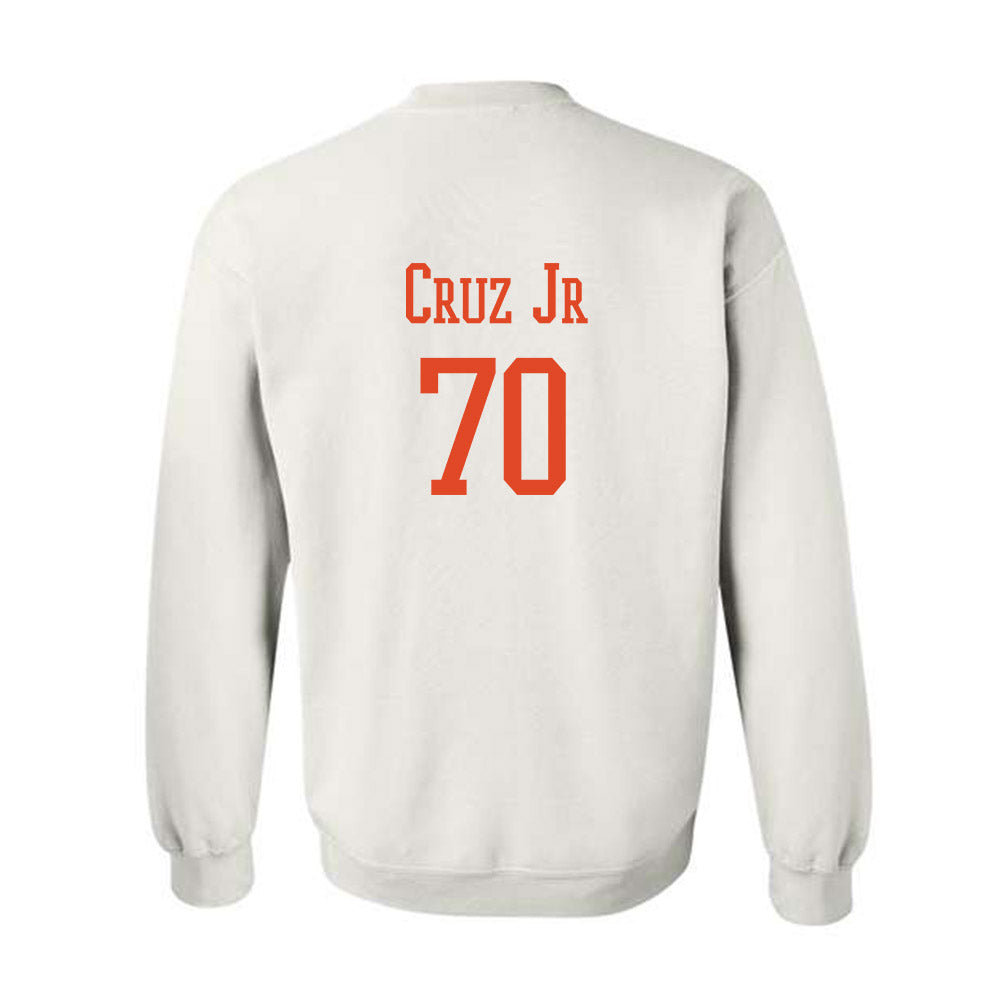Syracuse - NCAA Football : Enrique Cruz Jr Otto The Orange Sweatshirt