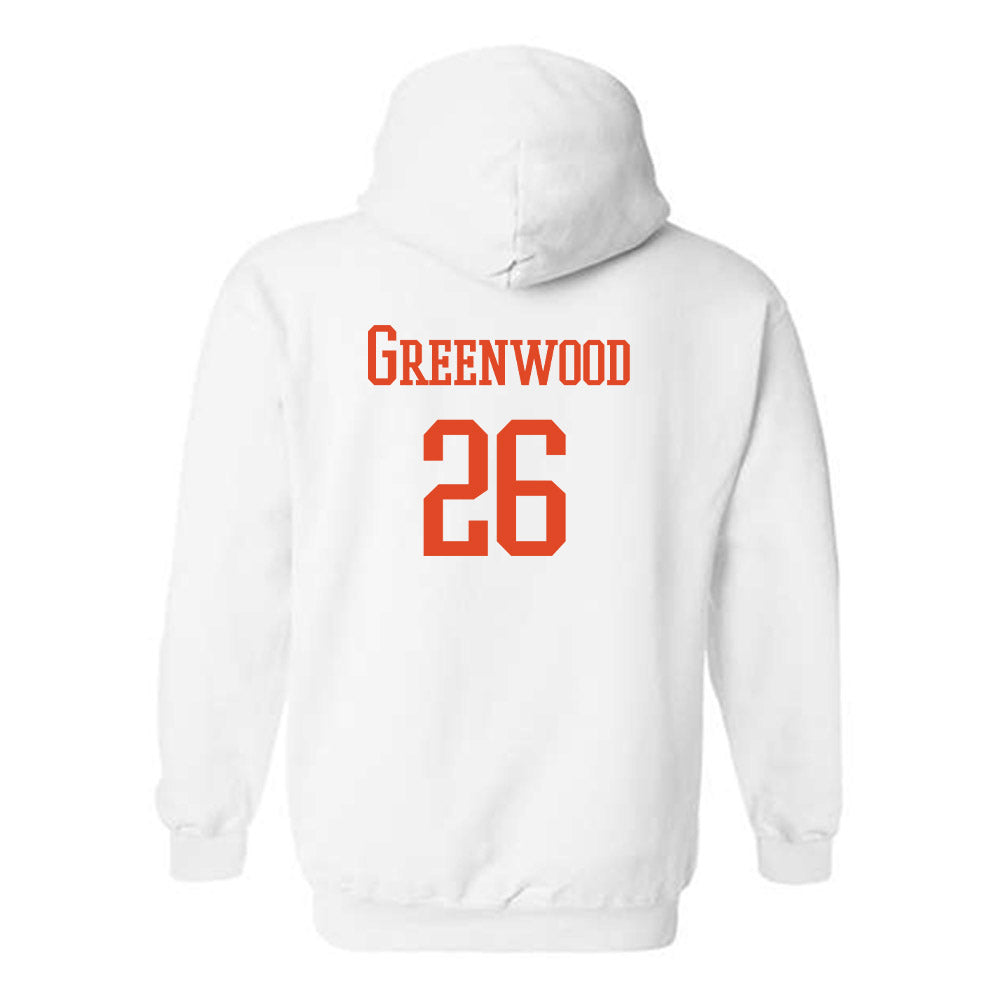 Syracuse - NCAA Football : Aman Greenwood Otto The Orange Hooded Sweatshirt