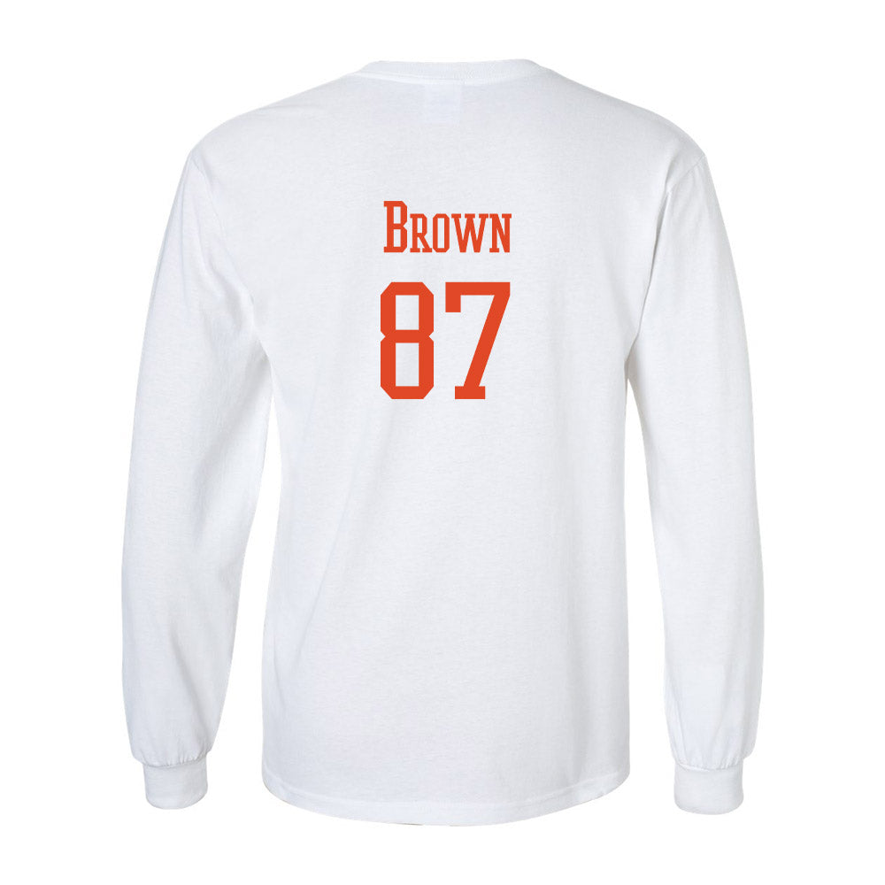 Syracuse - NCAA Football : Donovan Brown Otto The Orange Long Sleeve T-Shirt