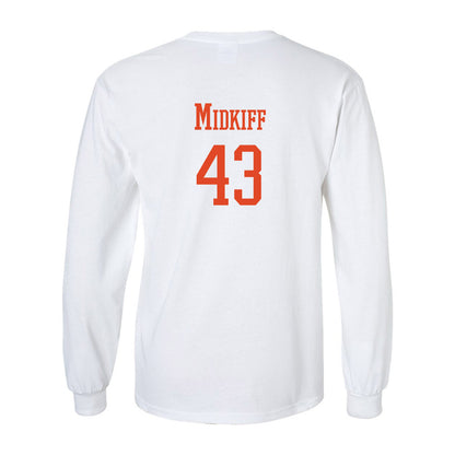 Syracuse - NCAA Football : Michael Midkiff Otto The Orange Long Sleeve T-Shirt
