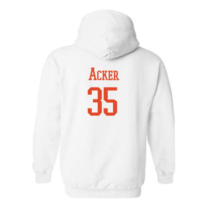 Syracuse - NCAA Football : Kyle Acker Otto The Orange Hooded Sweatshirt