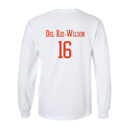 Syracuse - NCAA Football : Carlos Del Rio-Wilson Otto The Orange Long Sleeve T-Shirt
