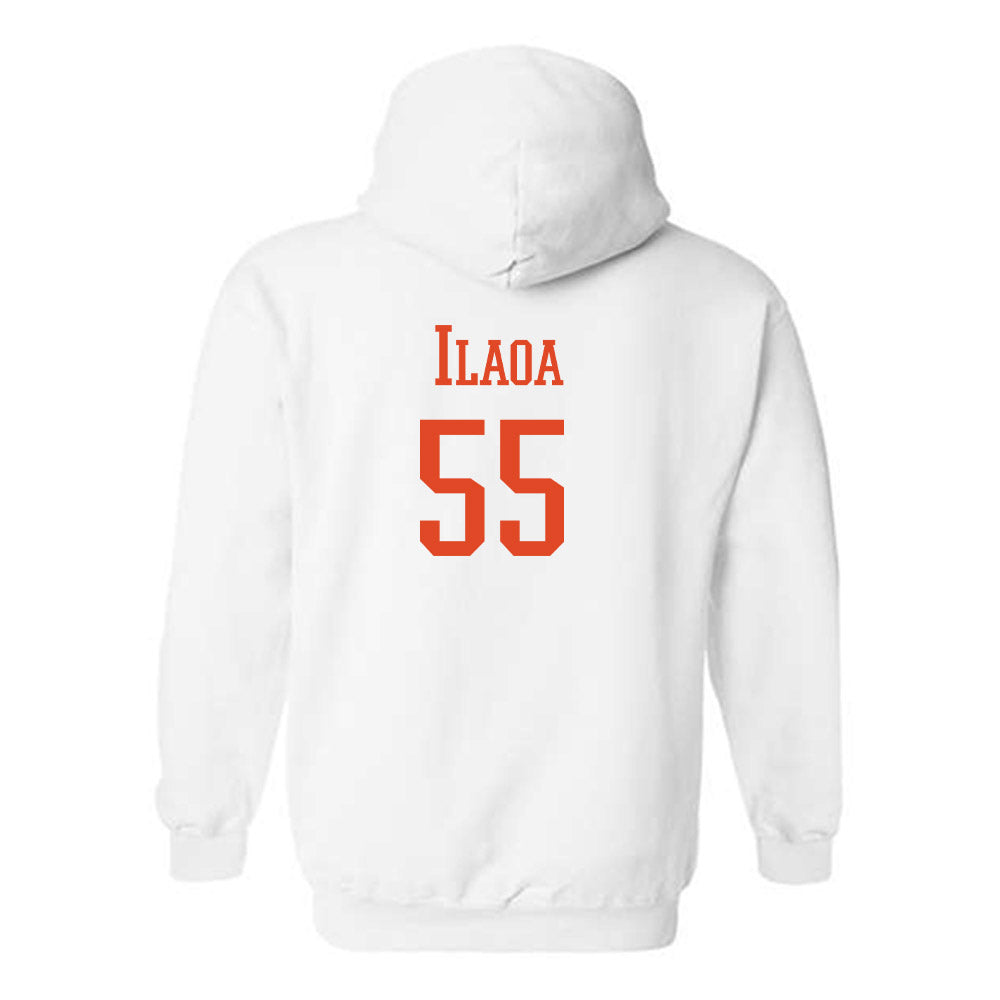 Syracuse - NCAA Football : Josh Ilaoa Otto The Orange Hooded Sweatshirt